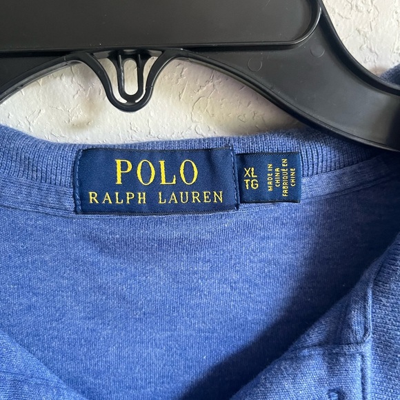 Men’s XL Blue Polo Ralph Lauren Stretch, Lightweight, casual Short Sleeve Polo - Picture 3 of 5